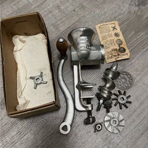 Hibbard Spencer Bartlett & Co Meat Grinder